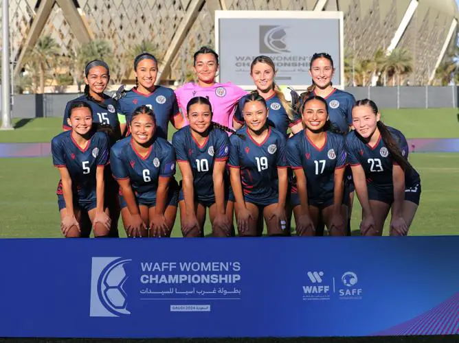 Lebanon edges out Guam 4-3 in WAFF women’s tournament opener