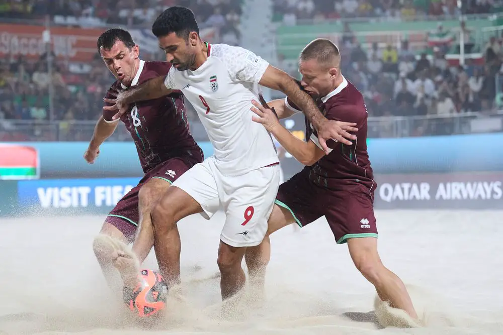 Iran Clinches Bronze in FIFA Beach Soccer, Dominates Belarus 6-1